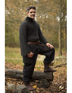 Cota de malla vikinga Alaric, acabado Epic Dark 2