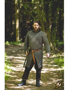 Alaric Viking maliënkolder, gepolijste afwerking 2