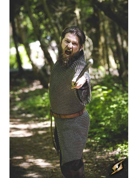 Cota de malla vikinga Alaric, acabado...