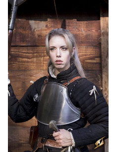 Middelalderlig kuras af Squire, poleret finish