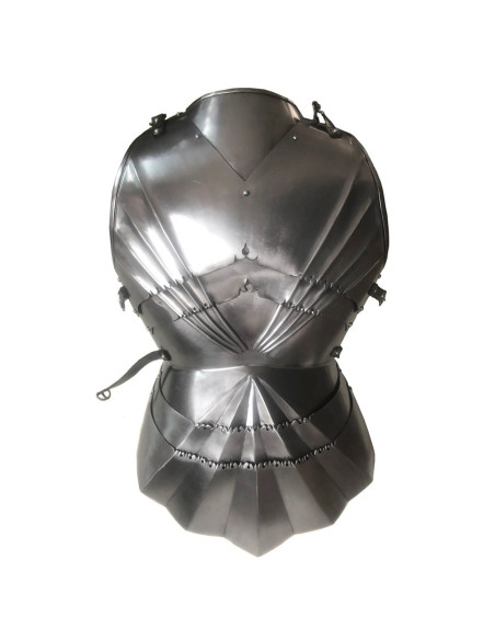 Gotisk Brystskjold Fleur de lis King...