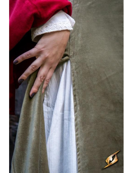 Vestido medieval Reina Isobel, color...