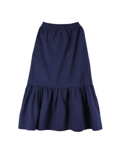 Mittelalterlicher Rock oder Petticoat, blaue Farbe