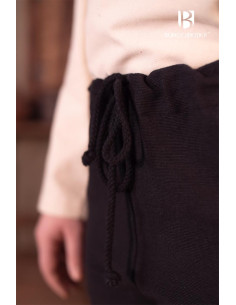 Andoya mittelalterliche Damenhose, schwarze Farbe 2