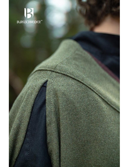 Capa medieval de aventurero Justus,...