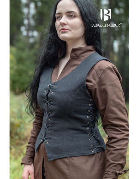 Chaleco medieval de campesina Marian,... Chaleco medieval de campesina Marian,...