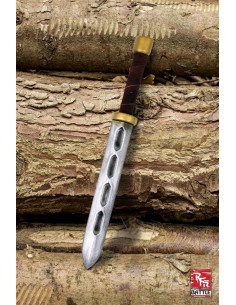 Bereit für den Kampf, mittelalterlicher Latexdolch, LARP