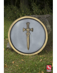 Viking latex schild Cross Ready for Battle, LARP