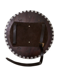 Wikingerschild aus Holz und Stahl 2