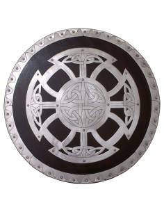 Escudo vikingo madera y acero