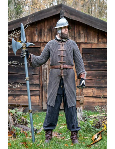 Cota de Malla Medieval de Capitán con...