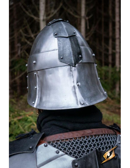 Mittelalterlicher Helm Modell Dreki,...