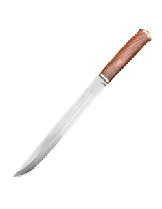 Viking Seax mes met lederen schede