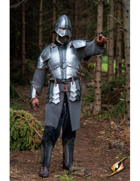 Mittelalterliche Beinschienen Modell...