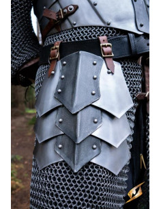 Mittelalterliche Schulranzen Modell Dreki, Polished-Epic...