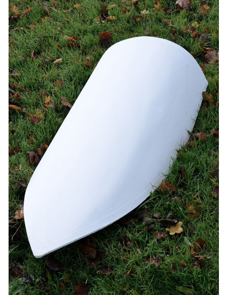 Lang middeleeuws schild, om te...