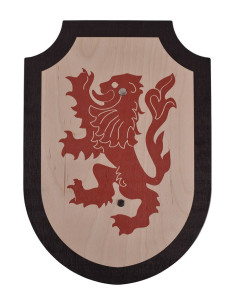 Escudo de madera Dragón, varios colores