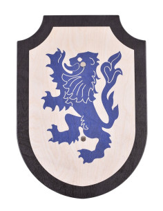 Escudo de madera Dragón, varios colores 2