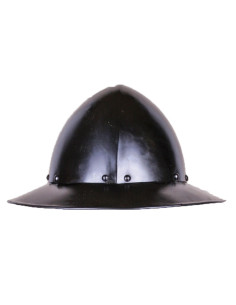 Ralf model Kettle hjelm, mørk finish