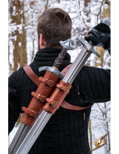 Dubbele tahalí voor rug in...