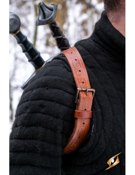 Doppeltes Tahalí für den Rücken aus...