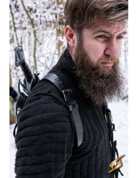 Tahalí verdoppelt den Rücken in Schwarz