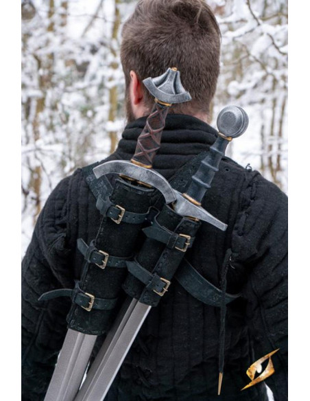 Dobbelt baldric til ryggen, LARP