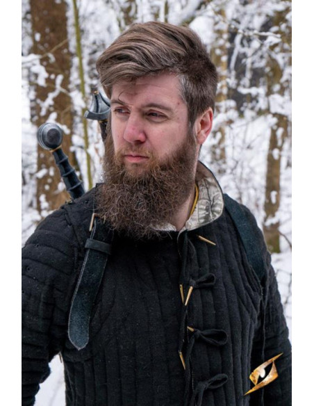 Dubbele baldric voor de rug, LARP