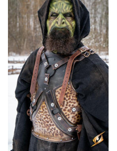 Brustpanzer und Rückenlehne des Orc Raider, LARP