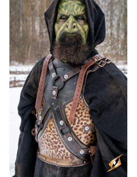 Brystplade og ryglæn på Orc Raider, LARP