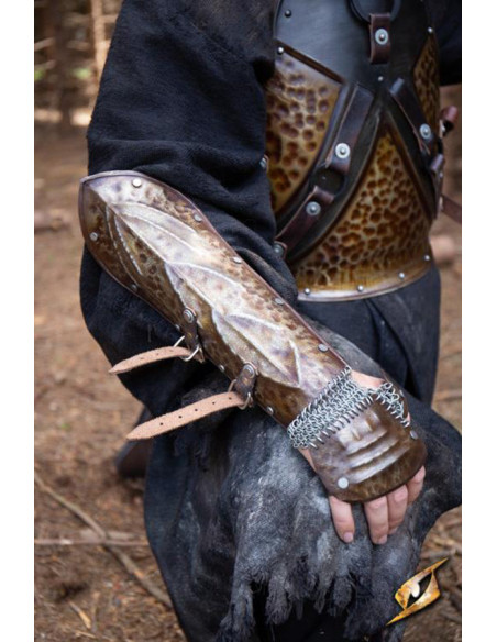 Orc Assault Stahlarmbänder, LARP