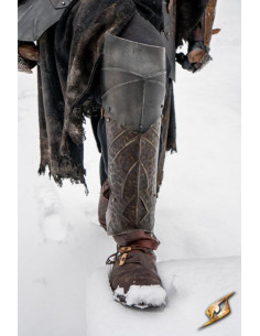 Orc Raider stalen scheenbeschermers, LARP 2