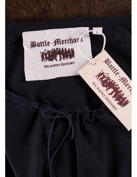 Blusa medieval manga corta Aren,...