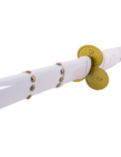 Dekoratives Katana Enma von Zoro von One Piece, weißer Griff 2