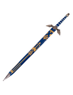 Legend of Zelda Schwert mit Griff und Scheide in blauem... 2