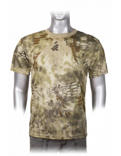 Barbaric Coyote Phyton camouflage militær t-shirt i korte ærmer