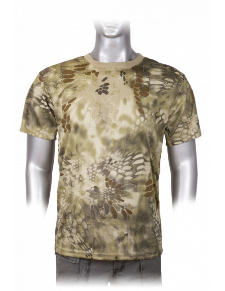 Camiseta militar camuflaje Barbaric...