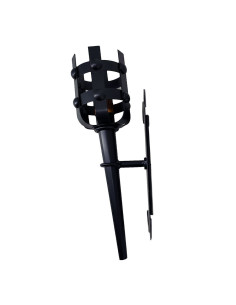 Forge fakkel past 1 licht toe (48 x 16 cm.)