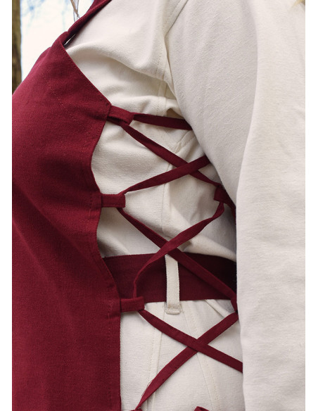 Vikingeforklæde Tina i bomuld,...