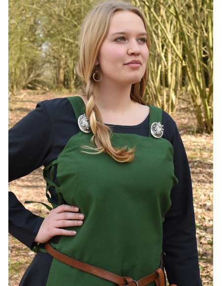 Vikingschort Tina in katoen, groene...