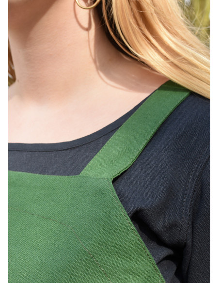 Wikingerschürze Tina aus Baumwolle,...