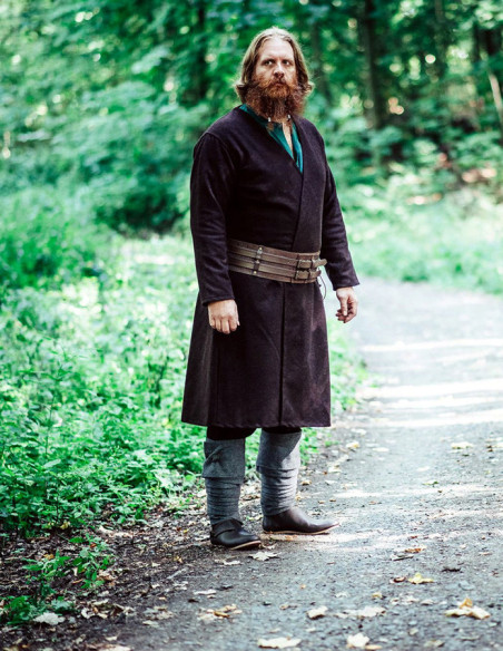 Open Viking tuniek in wol, model...