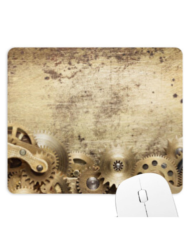 SteamPunk Gears Rechteckiges Mauspad (23,5x19,5 cm)