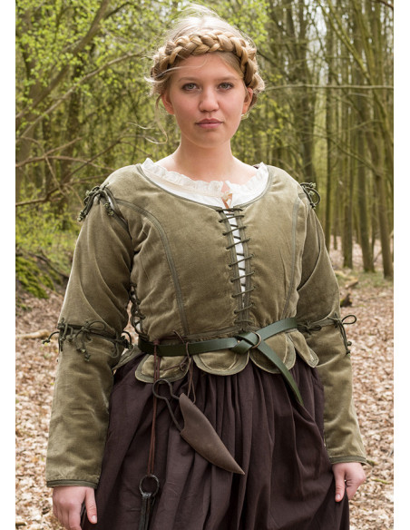 Chaqueta medieval Griselda en... Chaqueta medieval Griselda en...