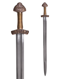 Espada Vikinga Dybäck con vaina con hoja en acero templado 2