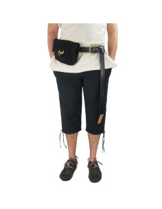 Viking Veli kniebroek zwarte kleur 2