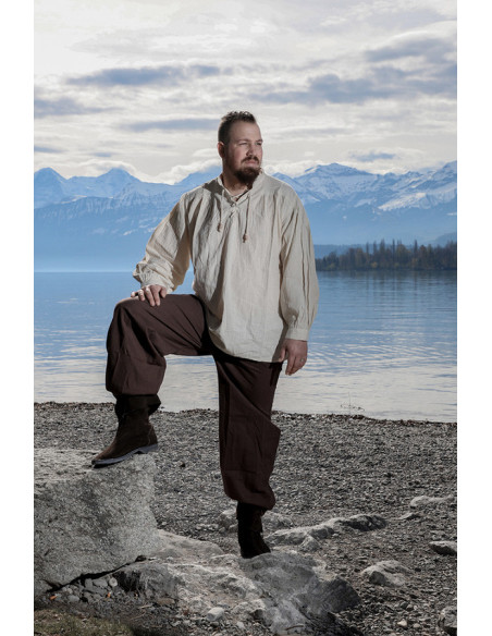 Gerold middelalderbukser, brun farve