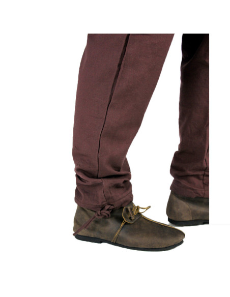 Pantalón medieval Arvo, color marrón Pantalón medieval Arvo, color marrón