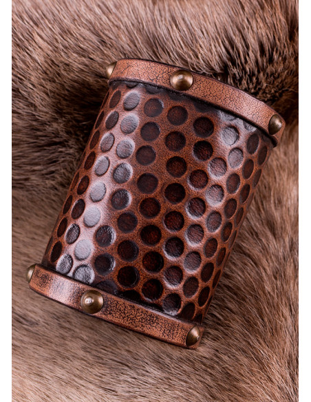 Læderarmbånd til kriger, 1 enhed,...