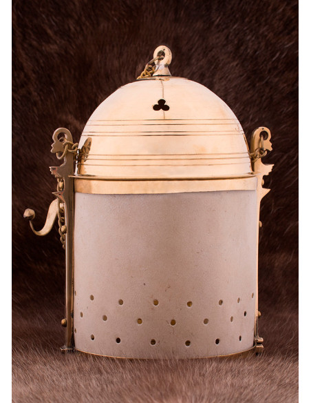 Romeinse lantaarn-lantaarn in messing...